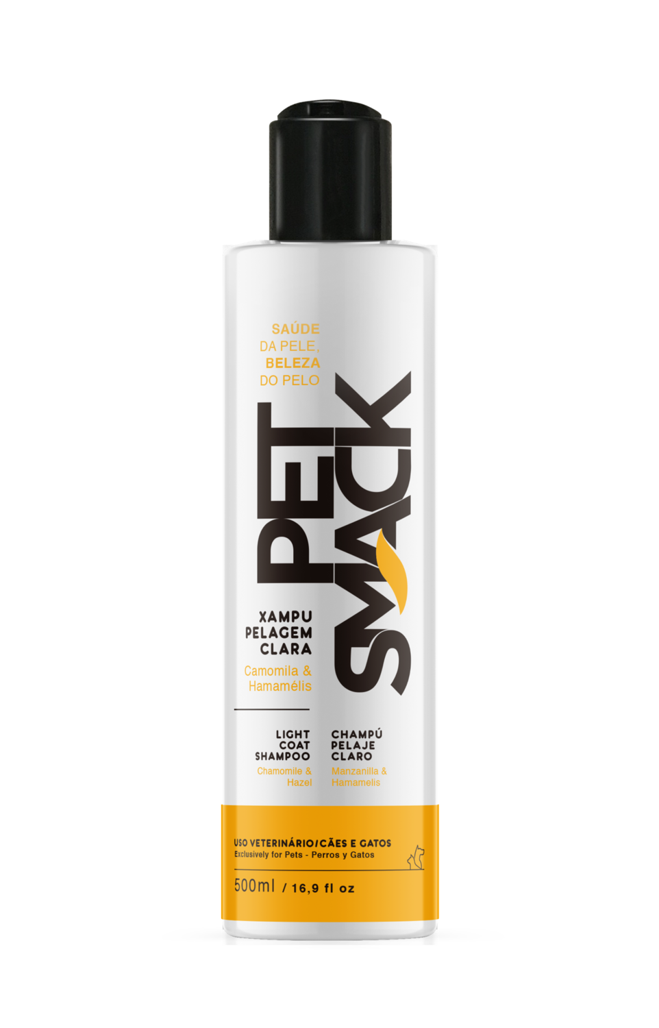 PetSmack Shampoo Pelaje Claro 500ml