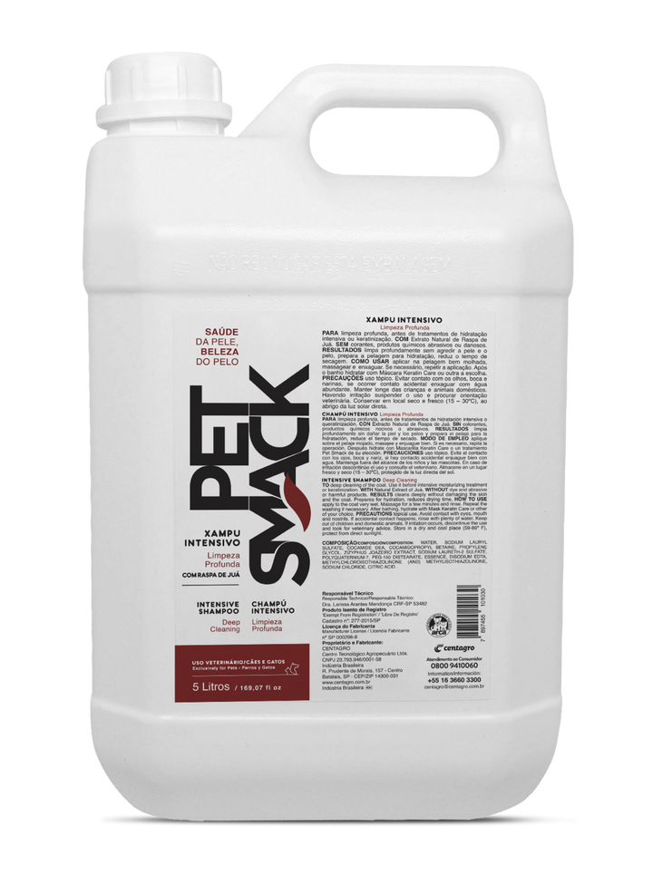 PetSmack Shampoo Intensivo 5L