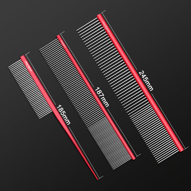 Shernbao Professional Dog Pet Grooming Combs Rat Tail