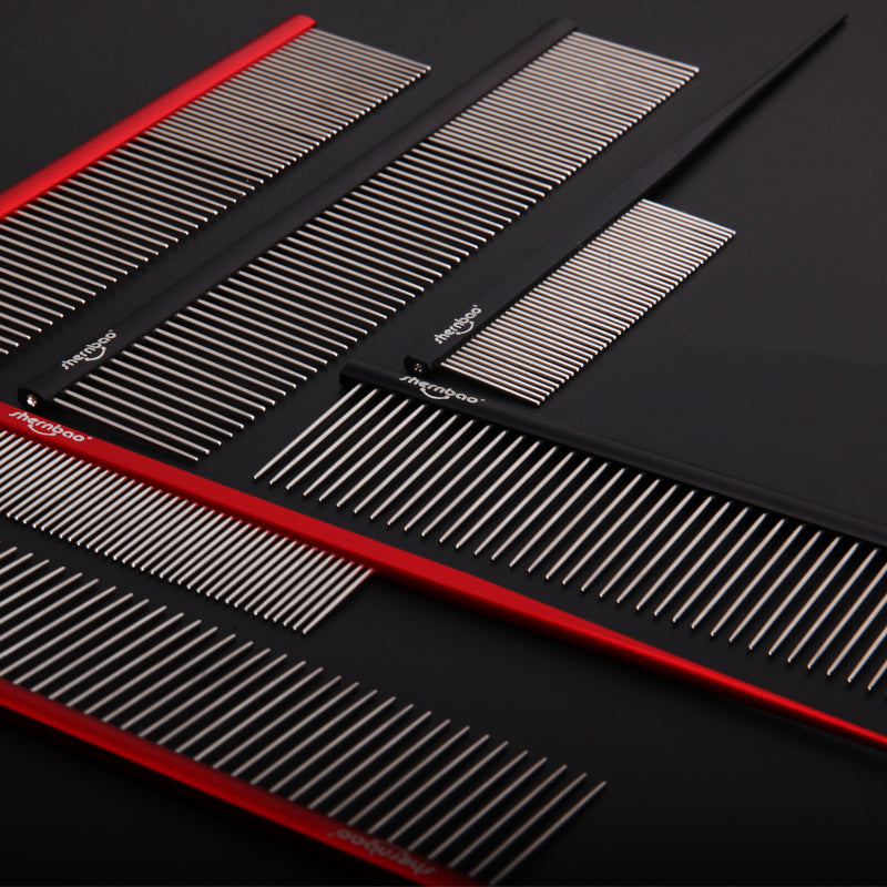 Shernbao Professional Dog Pet Grooming Combs Rat Tail