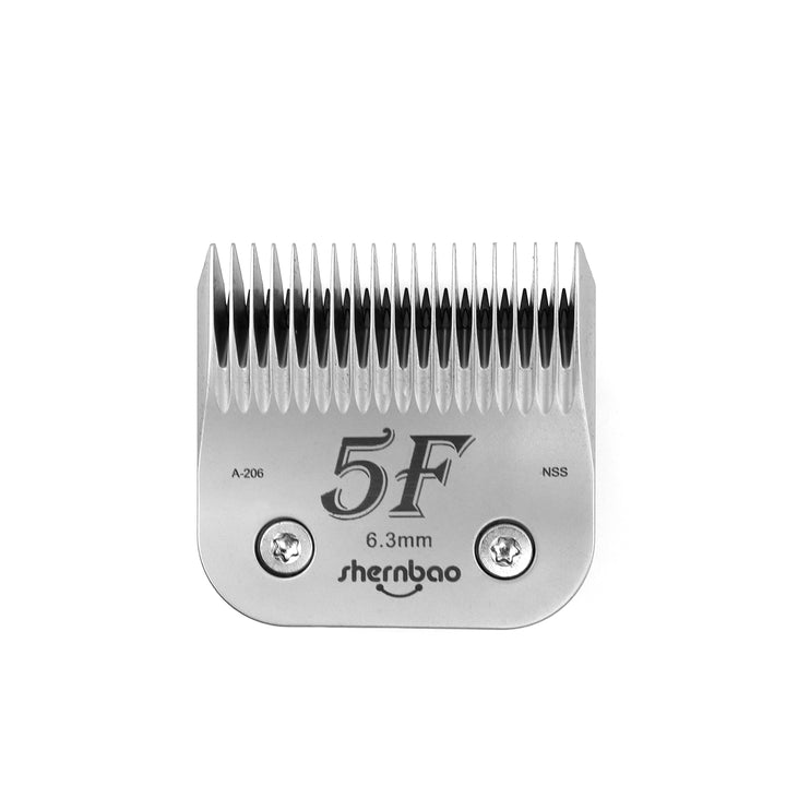 Shernbao NEW SS Detachable Pet Clipper blades, A5 Style Blades 5F