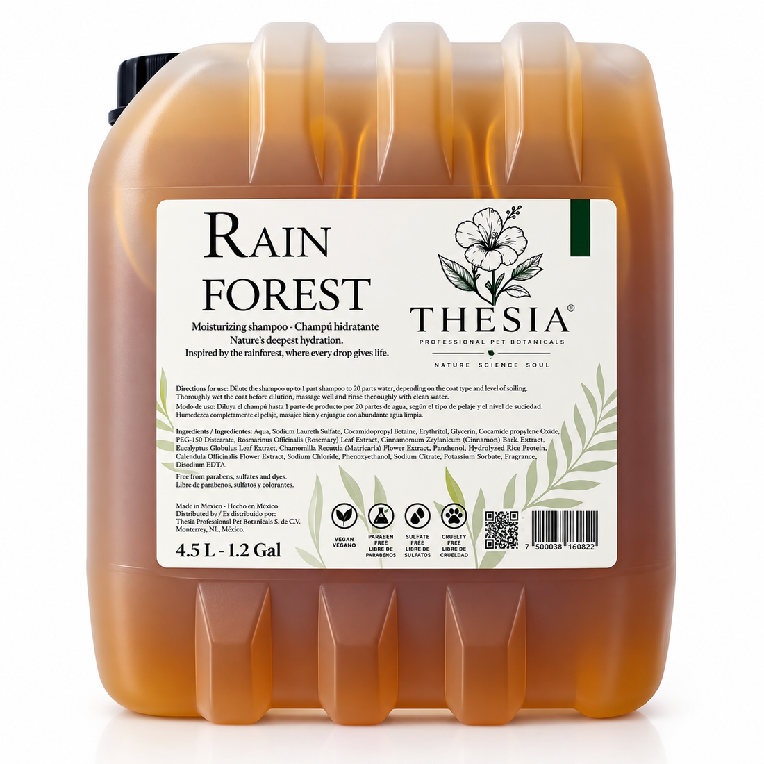 Thesia Rainforest Shampoo 4.5L