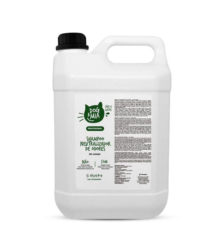 Dog & Mia Shampoo Profesional Neutralizador de olores 5L