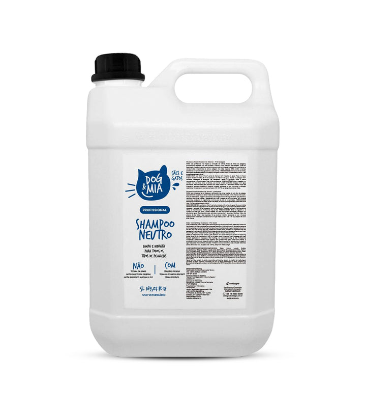Dog & Mia Shampoo Profesional Neutro Hidratante 5L