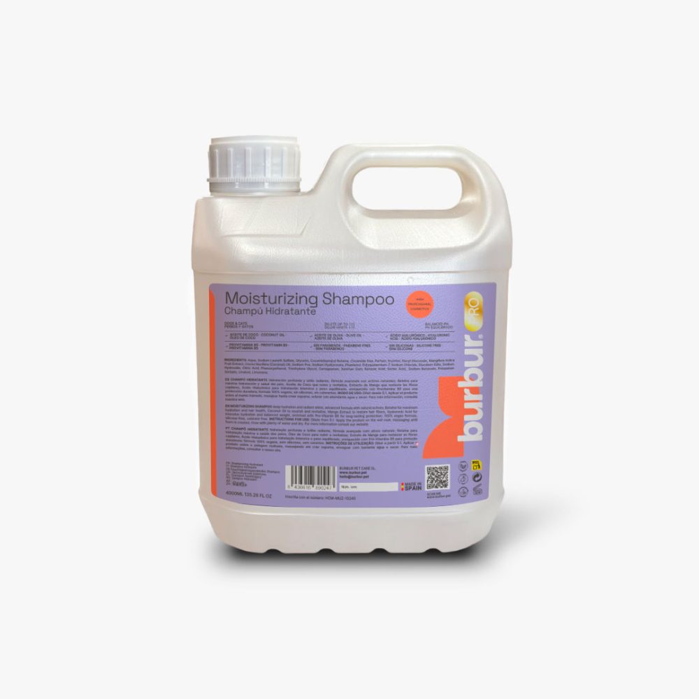 BURBURPRO CHAMPÚ HIDRATANTE 3800ml