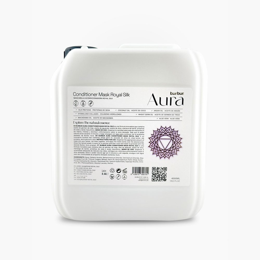 Burbur Aura Conditioner Mask Royal silk 4L
