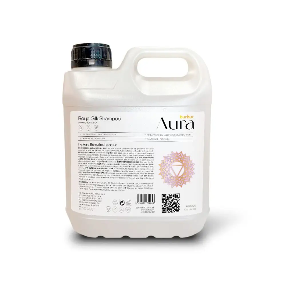 Burbur Aura Champú Royal silk 4L
