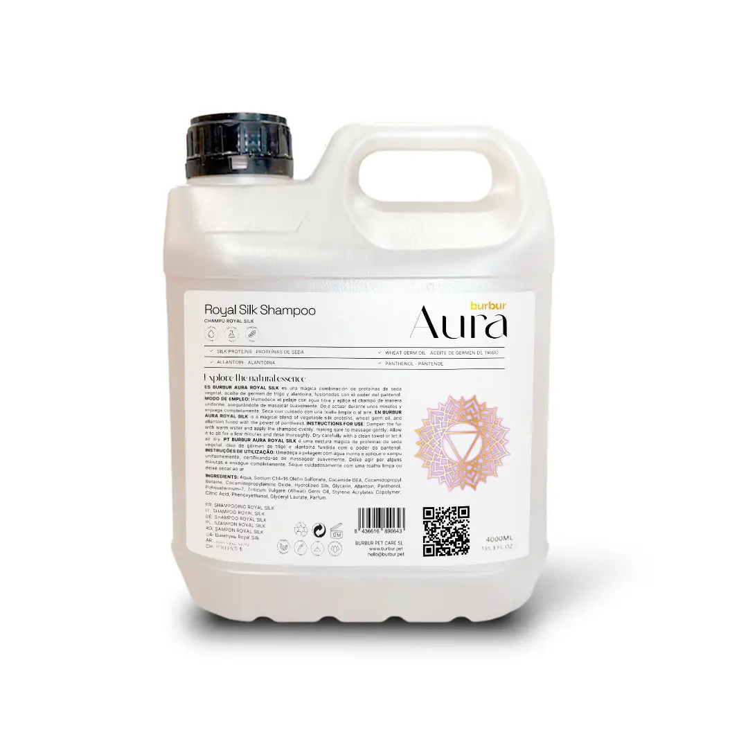 Burbur Aura Champú Royal silk 4L